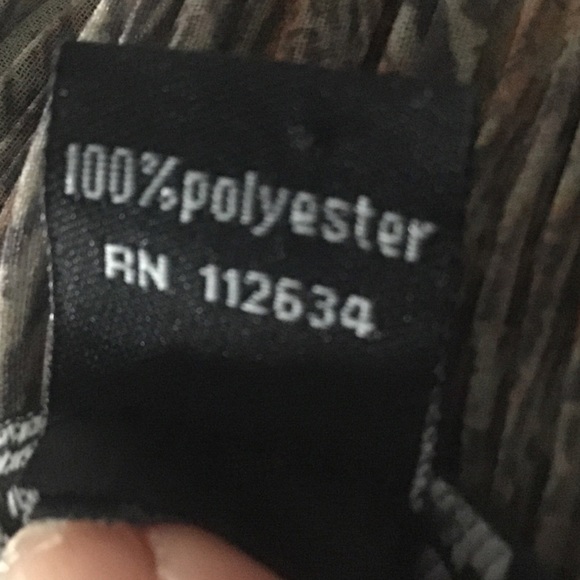 Veeca Dress Peacock Feather Print Multi Color XS Fit And Flare - Picture 7 of 7